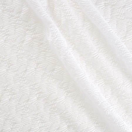 Jacquard cloquÉ blanco